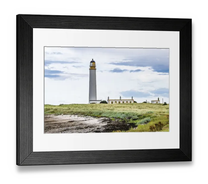 Framed Print : Barns Ness Lighthouse, Dunbar, East Lothian
