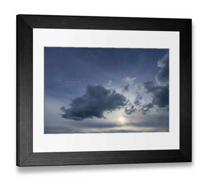 Framed Print : Rain clouds (Nimbostratus), Bavaria, Germany Framed Print : Rain clouds (Nimbostratus), Bavaria, Germany