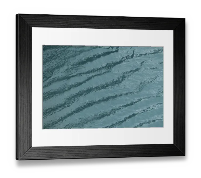 Framed Print : Water surface, small waves on a lake, Iceland Framed Print : Water surface, small waves on a lake, Iceland