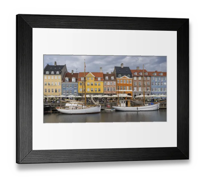 Framed Print : Nyhavn, in the Frederiksstaden district