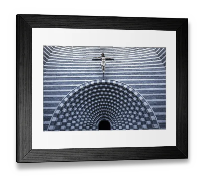 Framed Print : Church of San Giovanni Battista
