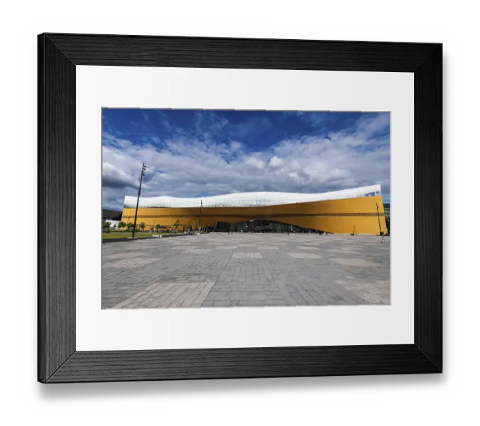 Framed Print : Central library Oodi, Helsinki, Finland