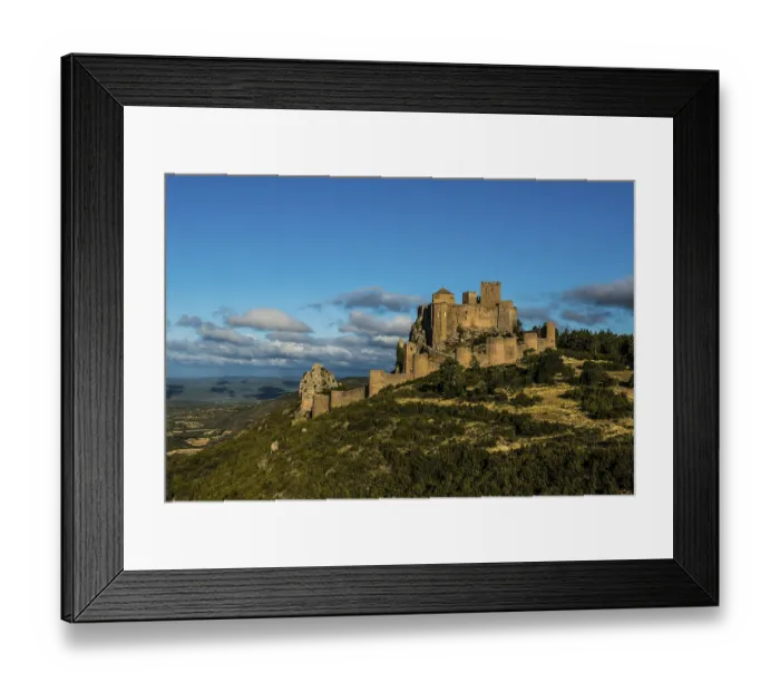 Framed Print : Romanesque castle, Castillo de Loarre Framed Print : Romanesque castle, Castillo de Loarre