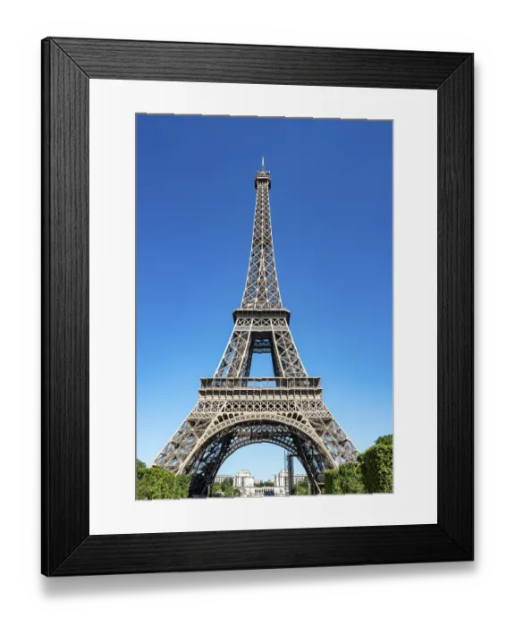 Framed Print : Eiffel Tower, Tour Eiffel, Champ de Mars