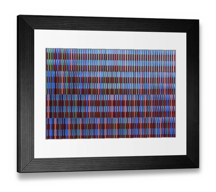 Framed Print : Colorful facade, Museum Brandhorst