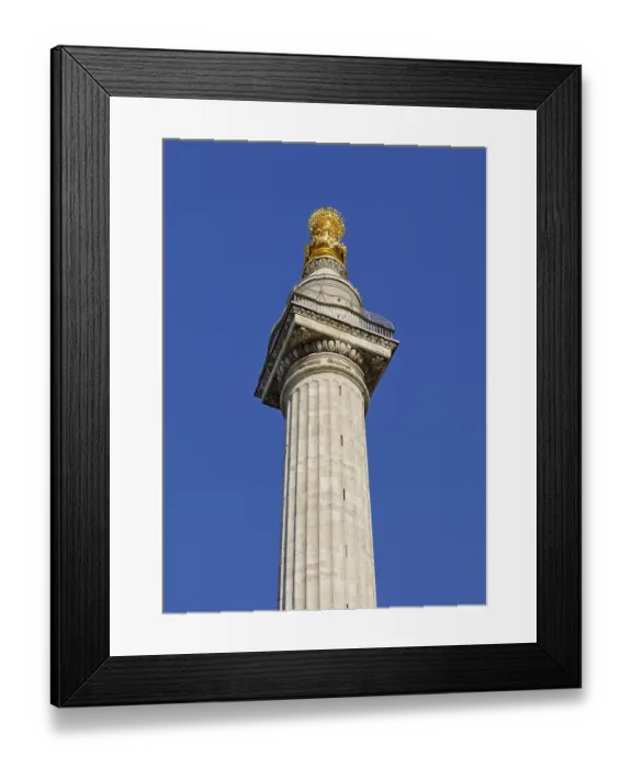 Framed Print : Monument to the Great Fire of London Framed Print : Monument to the Great Fire of London