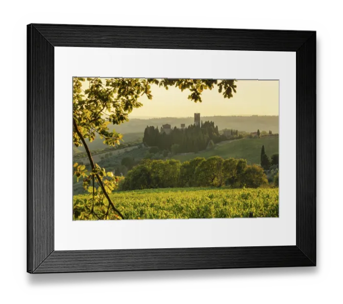 Framed Print : Abbey of San Michele Arcangelo a Passignano