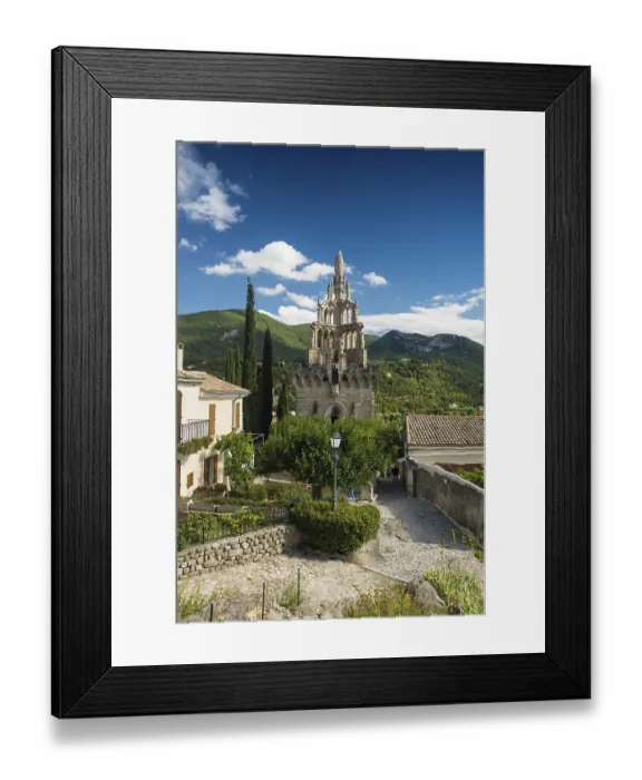 Framed Print : La tour Randonne, Nyons, Drome