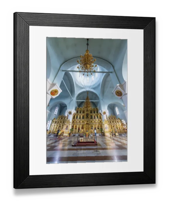 Framed Print : Church of the Kazan Icon of the Mother of God Framed Print : Church of the Kazan Icon of the Mother of God
