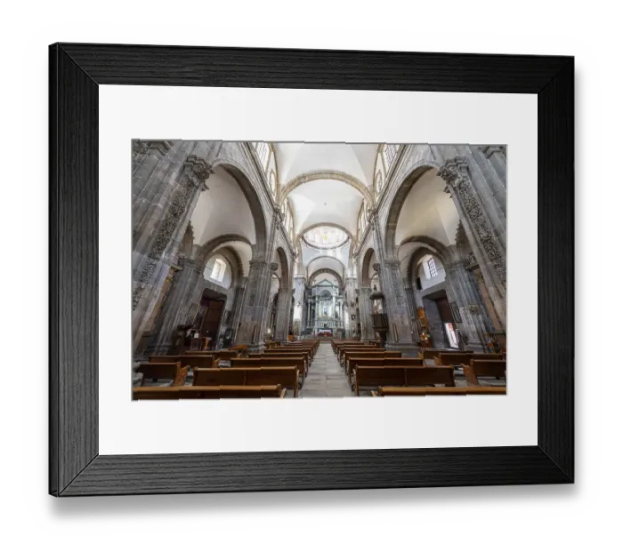 Framed Print : Iglesia de la Compania en Puebla Framed Print : Iglesia de la Compania en Puebla