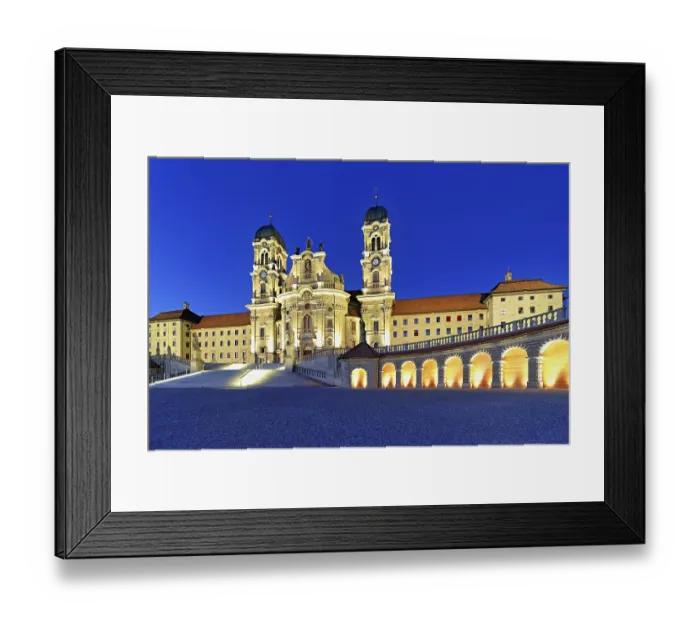Framed Print : Benedictine abbey, monastery, place of pilgrimage Framed Print : Benedictine abbey, monastery, place of pilgrimage