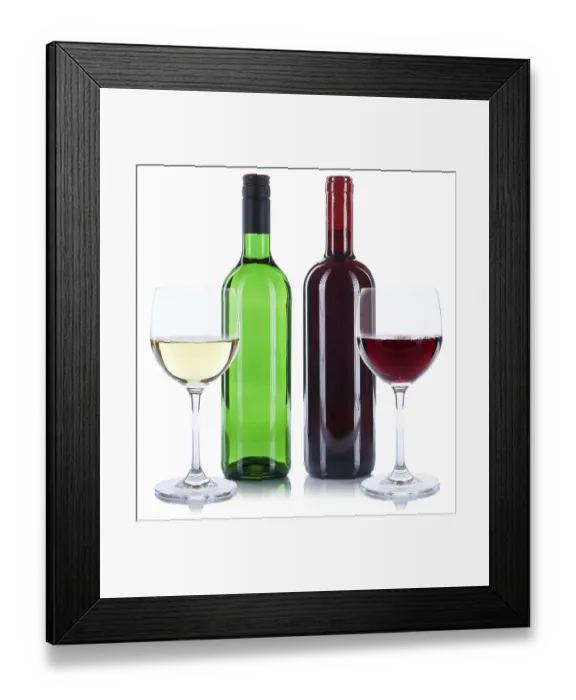 Framed Print : Wine bottles glass wine bottles wine glass red wine white wine square exempted Framed Print : Wine bottles glass wine bottles wine glass red wine white wine square exempted