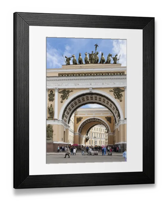 Framed Print : Quadriga, General Staff Building