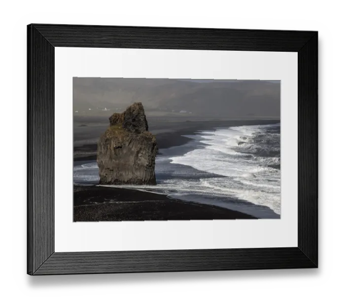 Framed Print : At Cape Dyrholaey, Iceland