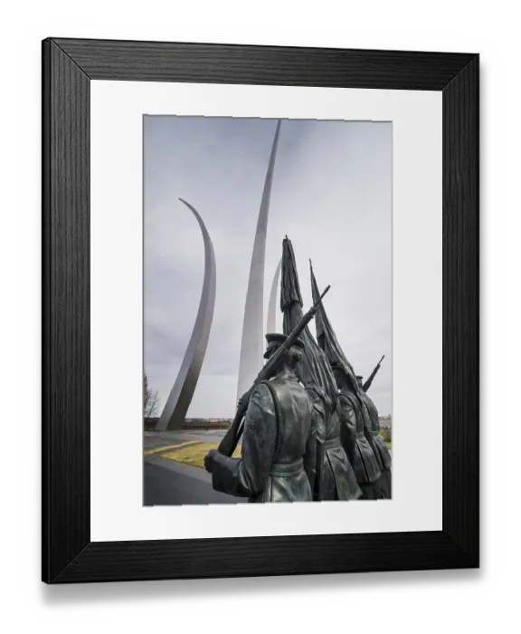 Framed Print : Air Force Memorial, Arlington, Virginia, USA