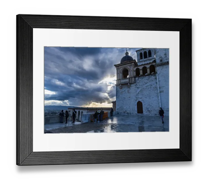 Framed Print : Basilica of Saint Francis of Assisi Framed Print : Basilica of Saint Francis of Assisi