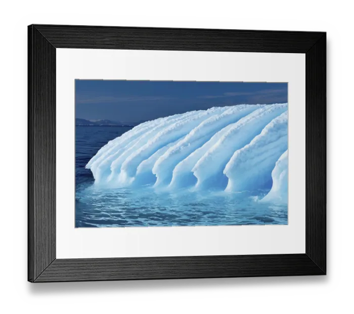 Framed Print : Rugged iceberg drifting through Icefjord Framed Print : Rugged iceberg drifting through Icefjord