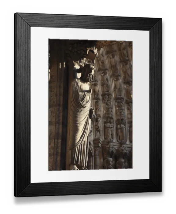 Framed Print : Chartres, Notre-Dame de Chartres Cathedral