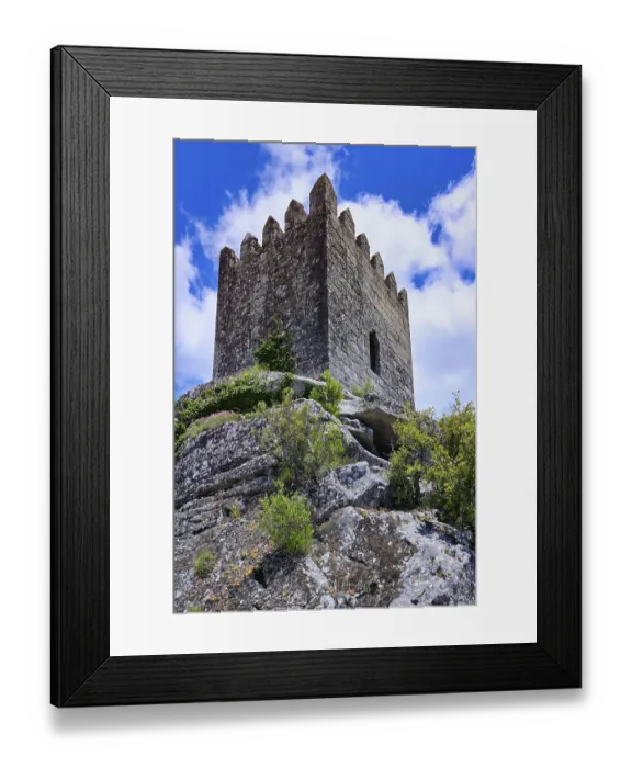 Framed Print : Castle and tower, Sortelha, Serra da Estrela Framed Print : Castle and tower, Sortelha, Serra da Estrela