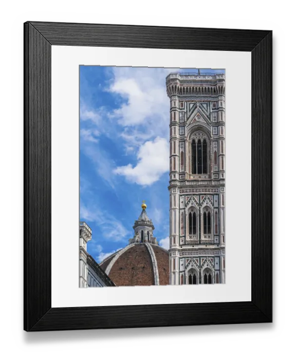 Framed Print : Giottos Bell Tower, Florence Cathedral