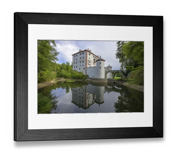 Framed Print : Schneeberg Castle (Grad Sneznik) Framed Print : Schneeberg Castle (Grad Sneznik)