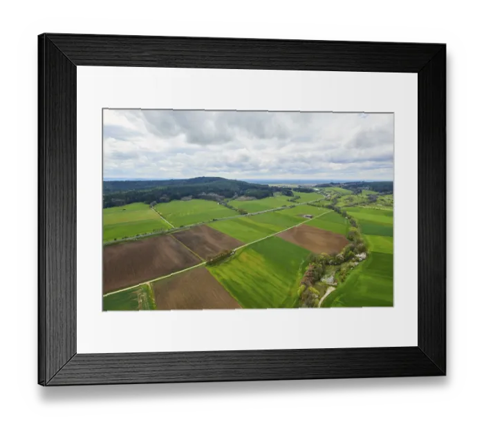 Framed Print : Aerial view of the area around Neumarkt in der Oberpfalz Framed Print : Aerial view of the area around Neumarkt in der Oberpfalz