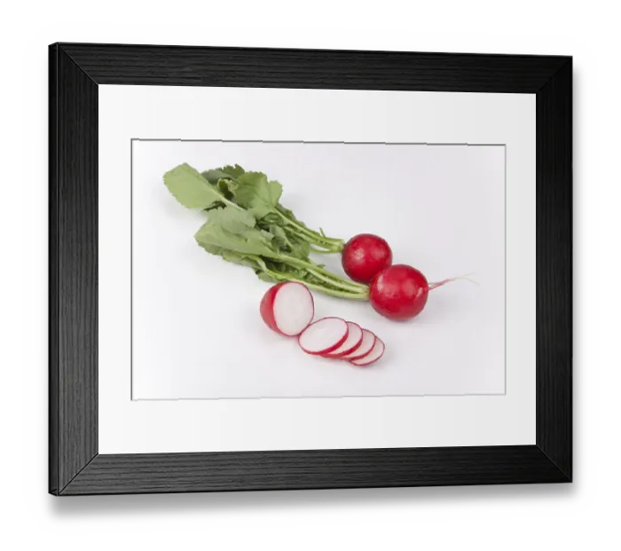 Framed Print : Radishes