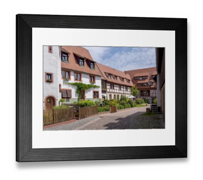 Framed Print : Jesuitenhof or Bettendorfer Hof