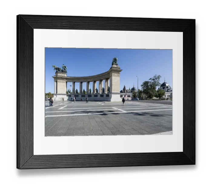 Framed Print : Heroes Square, Budapest, Hungary Framed Print : Heroes Square, Budapest, Hungary