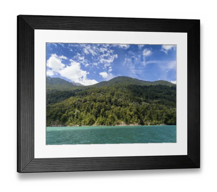 Framed Print : Lake All Saints, Lago Todos Los Santos Framed Print : Lake All Saints, Lago Todos Los Santos