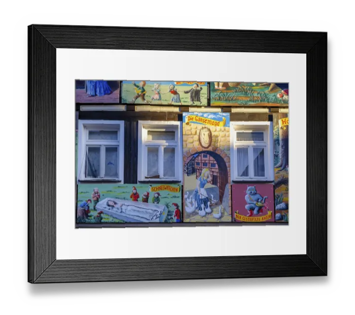 Framed Print : Fairytale House, Brothers Grimm