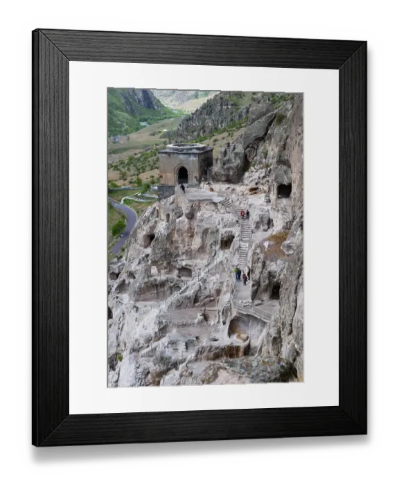 Framed Print : Vardsia Cave Town, Cave Dwellings Framed Print : Vardsia Cave Town, Cave Dwellings