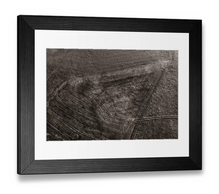 Framed Print : Drone image, agricultural landscape Framed Print : Drone image, agricultural landscape