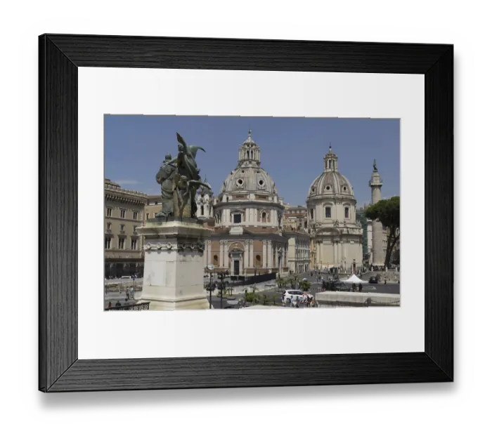 Framed Print : View from the Monumento Vittorio Emanuele II Framed Print : View from the Monumento Vittorio Emanuele II