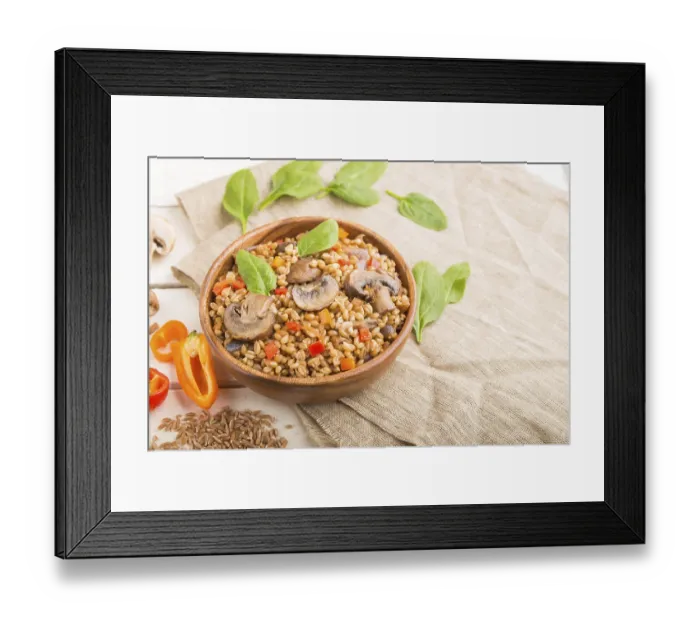Framed Print : Spelt (dinkel wheat)