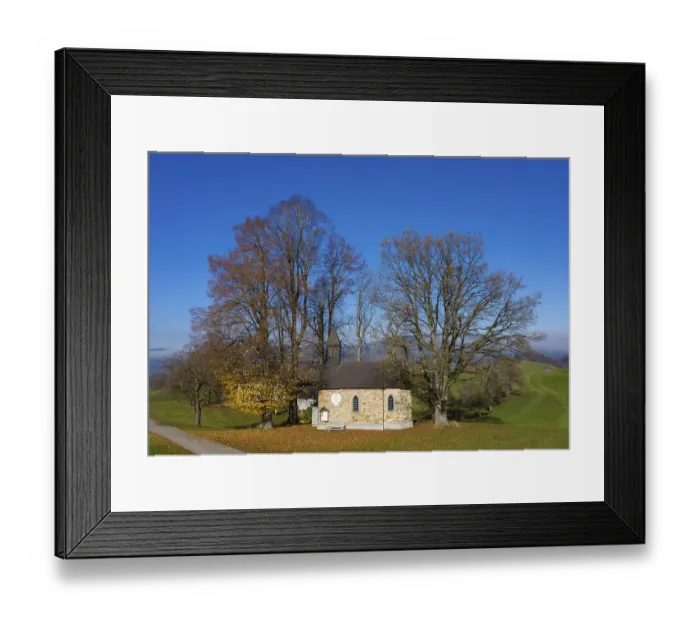 Framed Print : Lindenbauernkapelle near Zell am moss Framed Print : Lindenbauernkapelle near Zell am moss