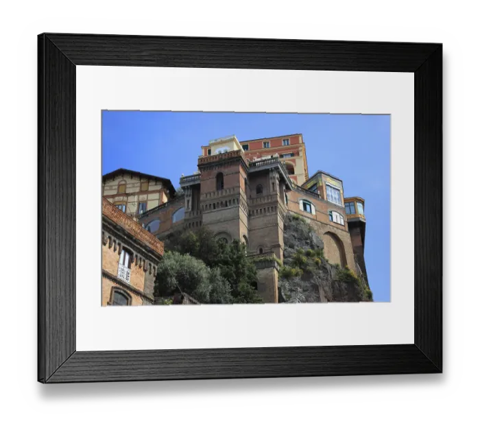 Framed Print : Sorrento, Campania, Italy