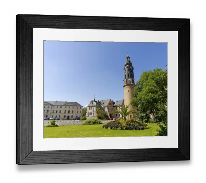 Framed Print : Weimar City Palace, also Residence Palace