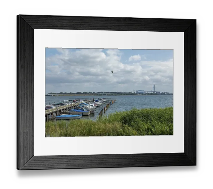 Framed Print : Marina, Altefahr, Island of Rugen Framed Print : Marina, Altefahr, Island of Rugen