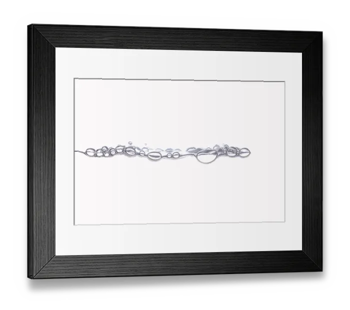 Framed Print : Water drops Raindrops Rainy mist Small droplets Drops on a white background Framed Print : Water drops Raindrops Rainy mist Small droplets Drops on a white background