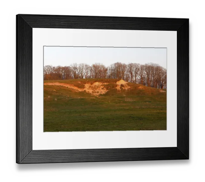 Framed Print : Ice Age terrain formations on the River Trebel Framed Print : Ice Age terrain formations on the River Trebel