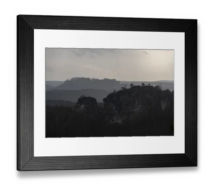Framed Print : Konigstein Fortress, Elbe Sandstone Mountains Framed Print : Konigstein Fortress, Elbe Sandstone Mountains