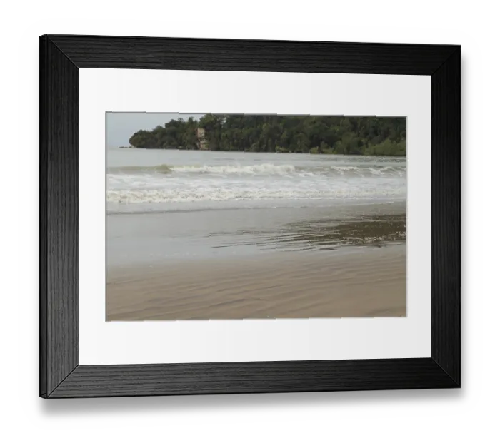 Framed Print : Bako national park, sea sandy beach Framed Print : Bako national park, sea sandy beach