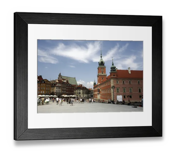 Framed Print : EUROPA, POLEN, WARSCHAU, ALTSTADT