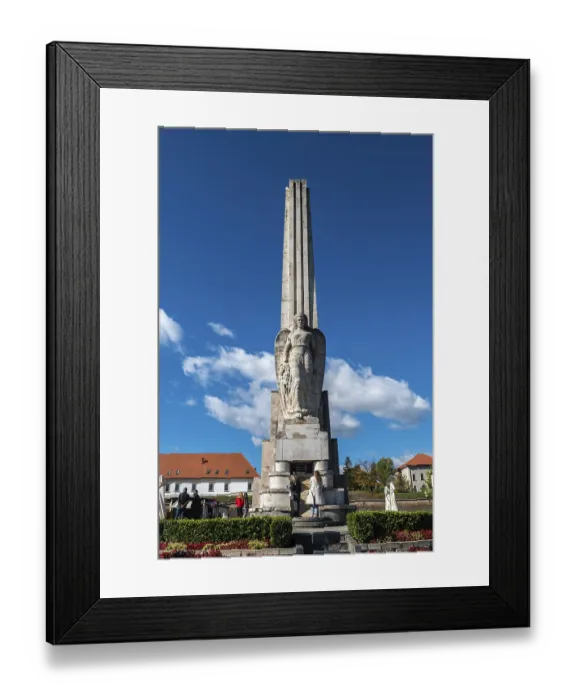 Framed Print : Alba Iulia, Romania - october 19