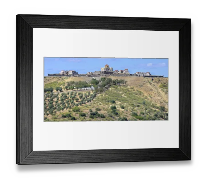 Framed Print : View over 18th Century Fort Conde de Lippe or Our Lady of Grace Fort
