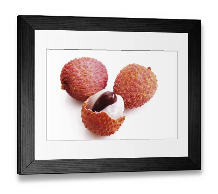 Framed Print : Lychees or Litchis