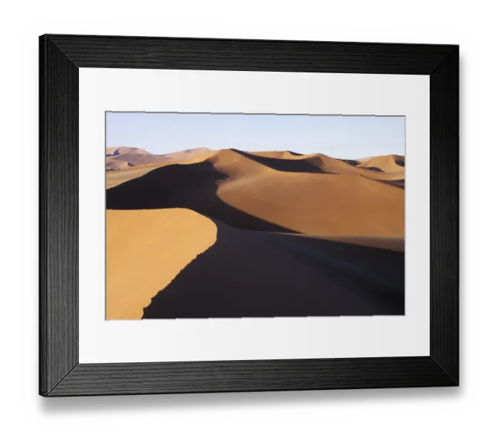 Framed Print : Dunes at Sossusvlei Namibia