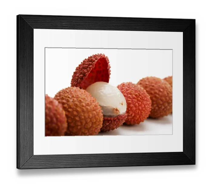 Framed Print : Lychees