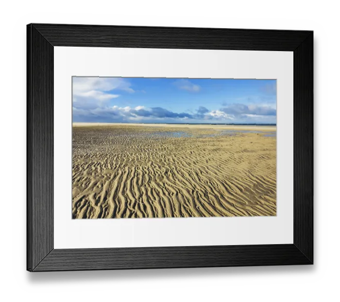 Framed Print : Beach on the North Sea coast on the island of Amrum Framed Print : Beach on the North Sea coast on the island of Amrum